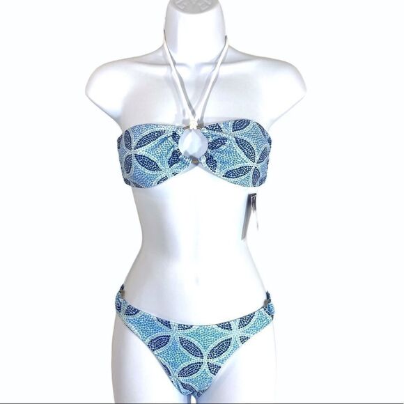 Island Company Other - Island Company Mosaic Bandeau Ring Bikini